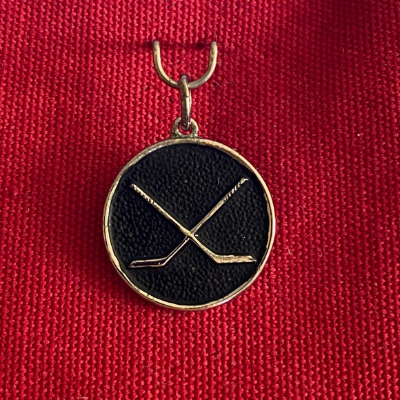 VTG I STG I JMF I Hockey Sticks Black Enamel Charm - Picture 9 of 16